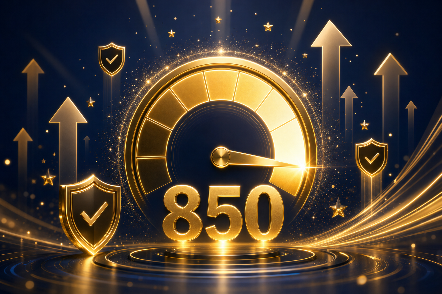 Credit score rising to 850 — EndHigher results